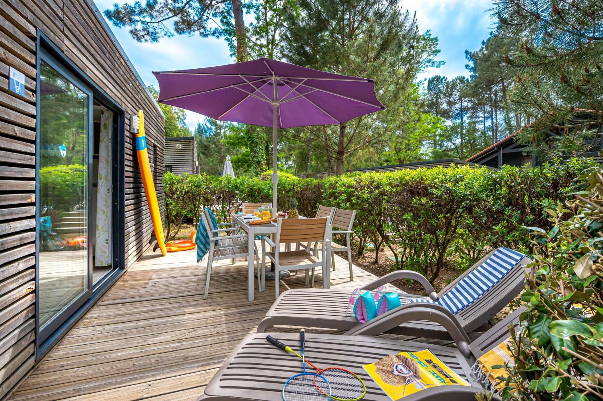 Camping-Village Vacances Les Deux Etangs Seignosse Esterno foto