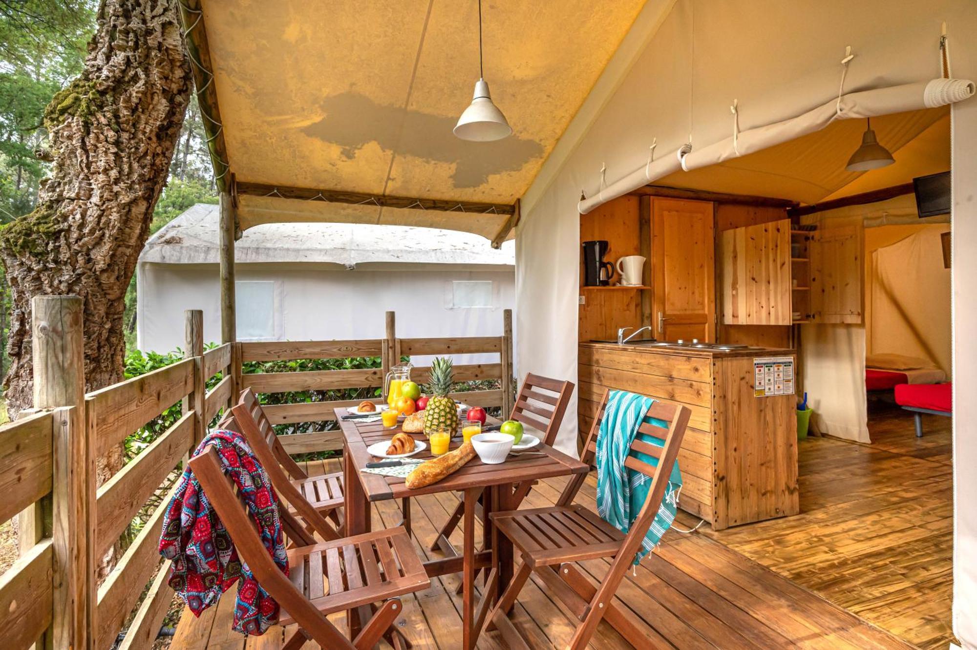 Camping-Village Vacances Les Deux Etangs Seignosse Esterno foto