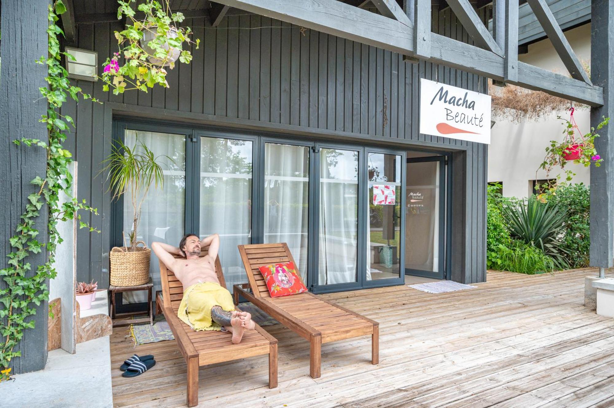 Camping-Village Vacances Les Deux Etangs Seignosse Esterno foto