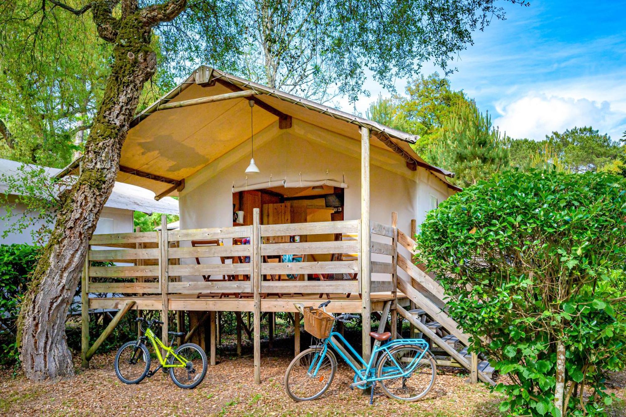 Camping-Village Vacances Les Deux Etangs Seignosse Camera foto